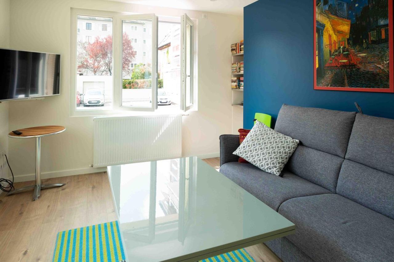55 M²/ Chez Lorette/ 250M Lake/ Private Parking Annecy Exterior photo